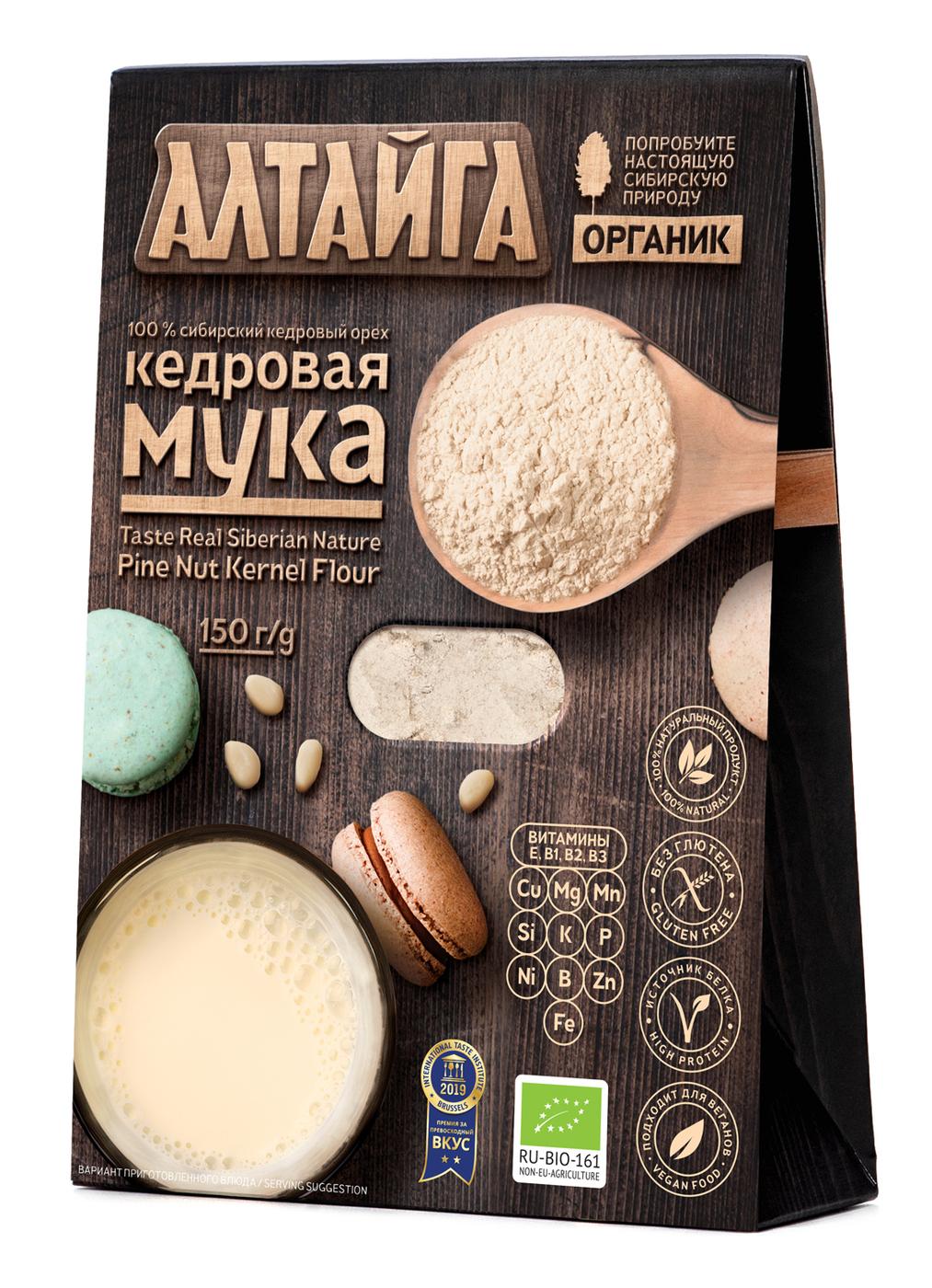 АЛТАЙГА | Кедровая мука, АЛТАЙГА, 150 г.