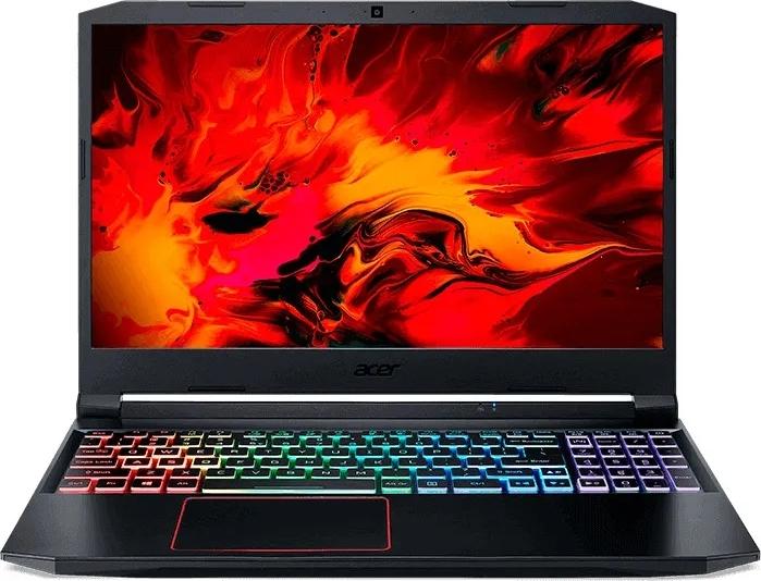 Acer AN515-55 Игровой ноутбук 15.6", Intel Core i5-10300H, RAM 16 ГБ, SSD 512 ГБ, NVIDIA GeForce GTX 1650 (4 Гб), Без системы, (NH.Q7MER.00A), черный, Русская раскладка. Уцененный товар