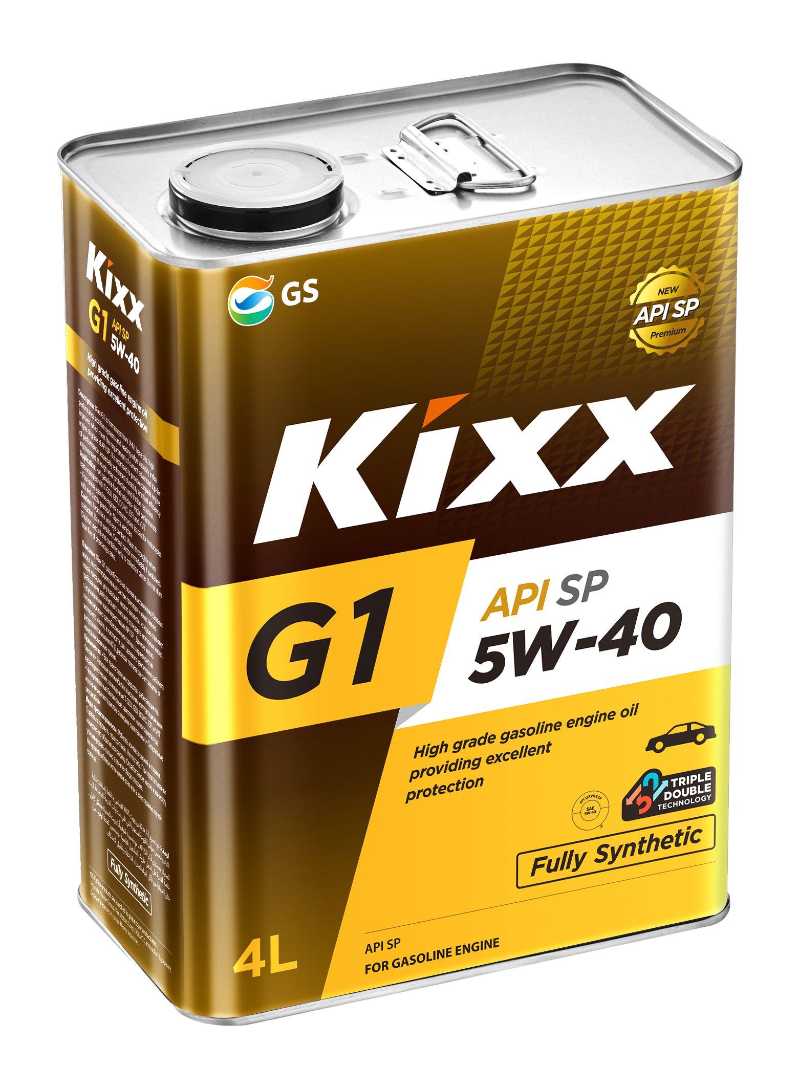 Kixx G1 5W-40 Масло моторное, Синтетическое, 4 л