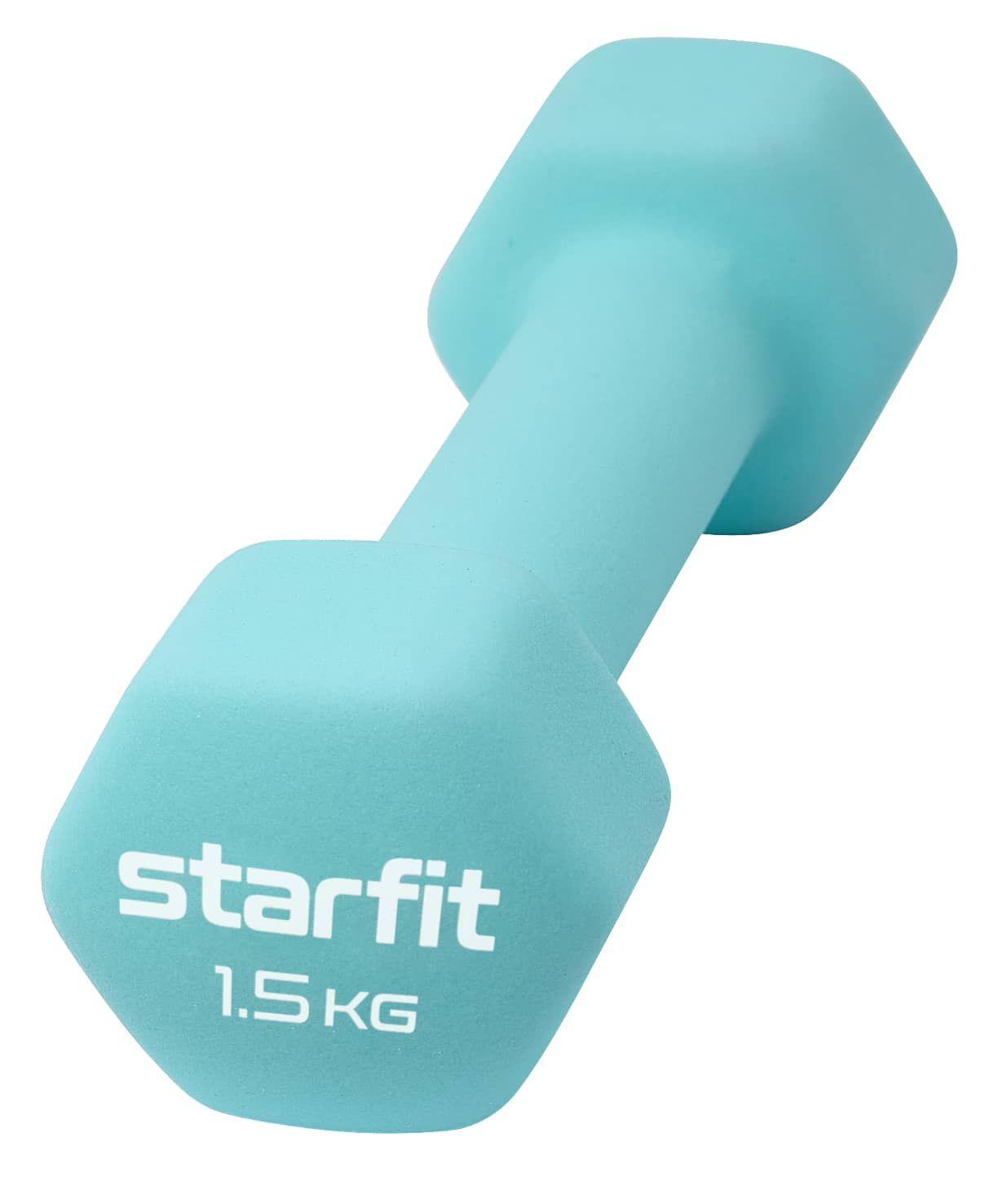 Starfit Гантели, 1 шт. вес 1 шт: 1.5 кг