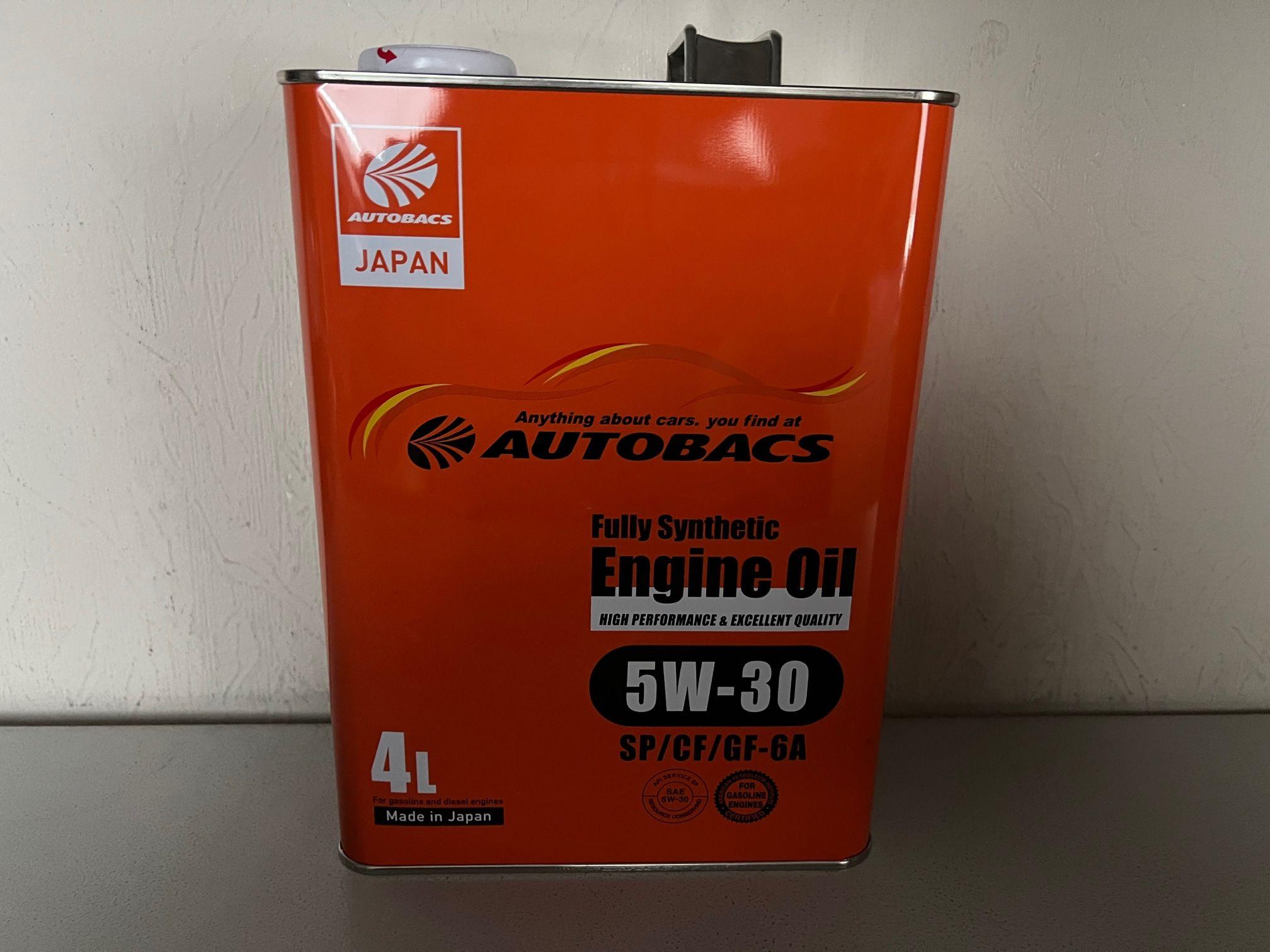 Autobacs autobacs engine oil fs 5W-30 Масло моторное, Синтетическое, 4 л