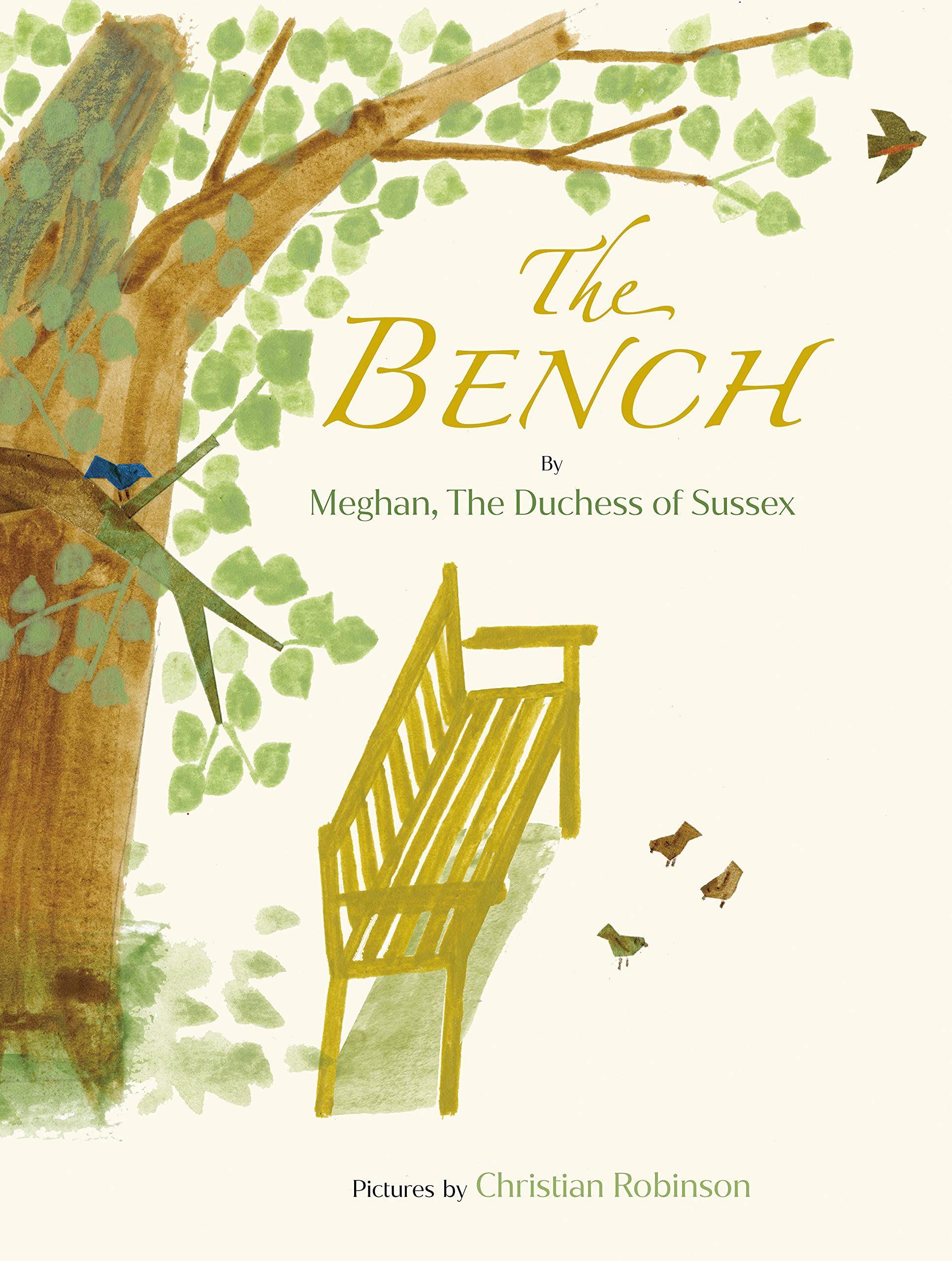 Bench. Meghan, the Duchess of Sussex