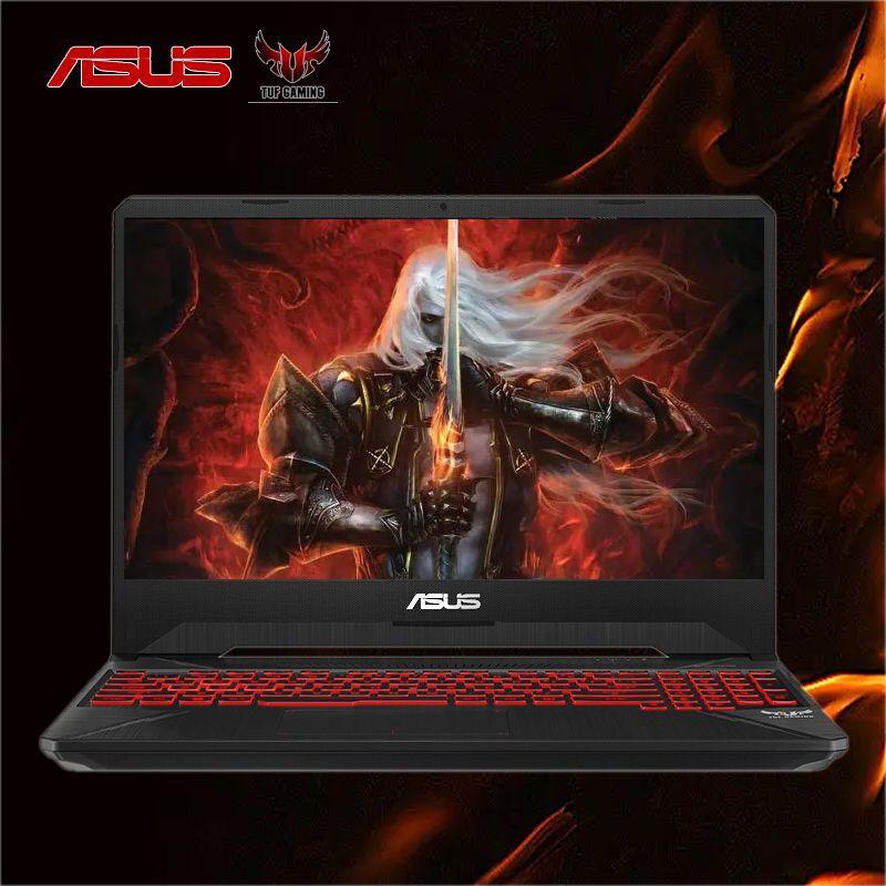 ASUS ASUS FX86 Игровой ноутбук 15.6", Intel Core i7-8750H, RAM 8 ГБ, SSD, NVIDIA GeForce GTX 1050 Ti (4 Гб), Windows Pro, черный, Английская раскладка