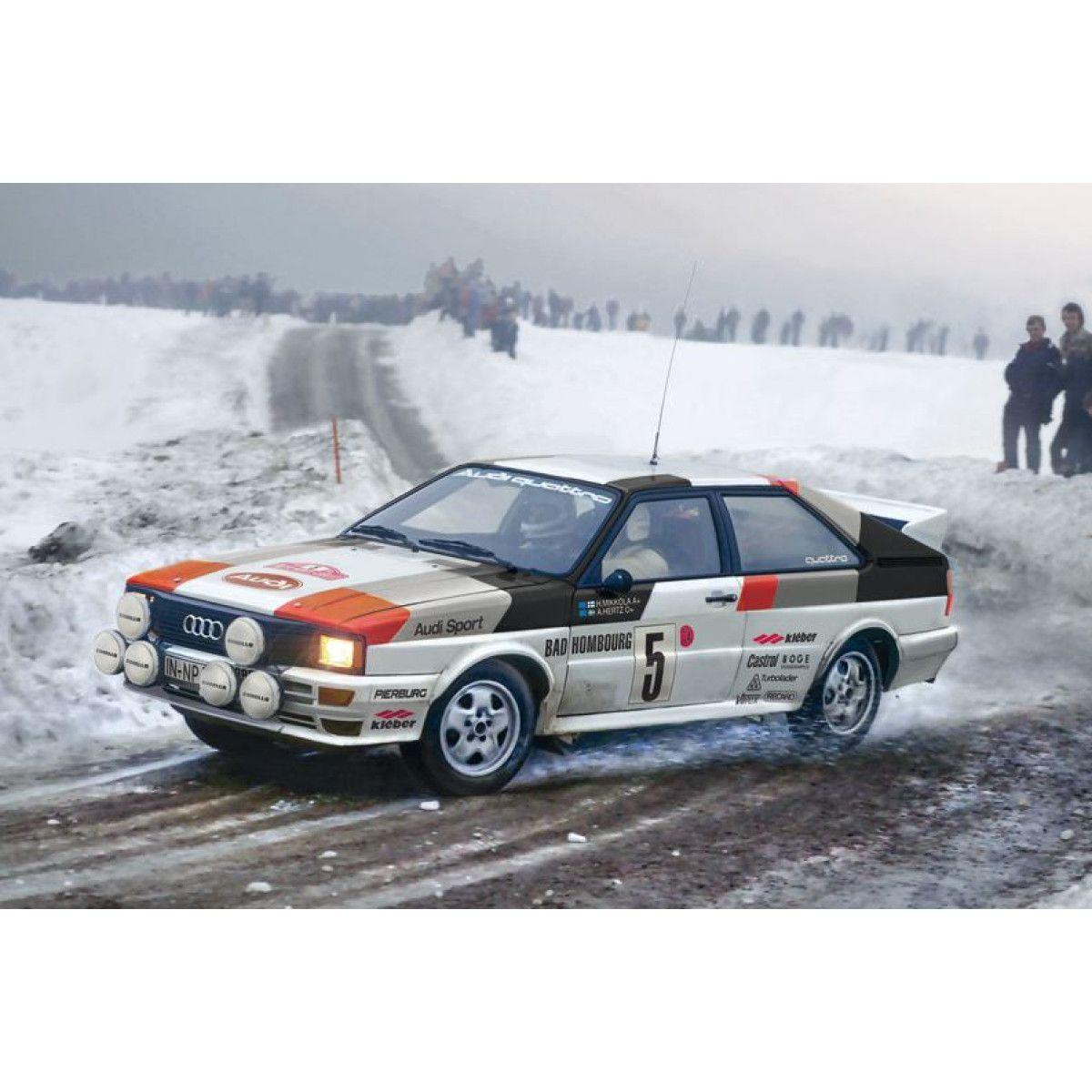 Italeri Сборная модель 3642 AUDI QUATTRO RALLY 1:24