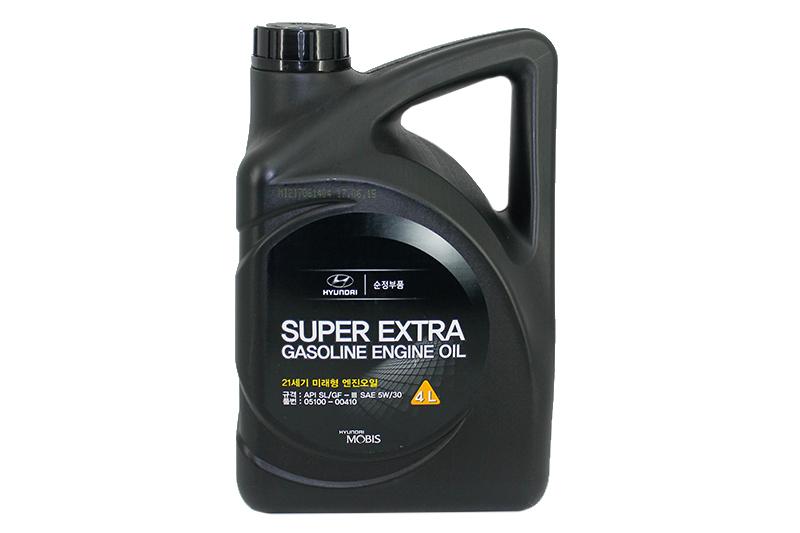 Hyundai-KIA SUPER EXTRA GASOLINE 5W-30 Масло моторное, Полусинтетическое, 4 л