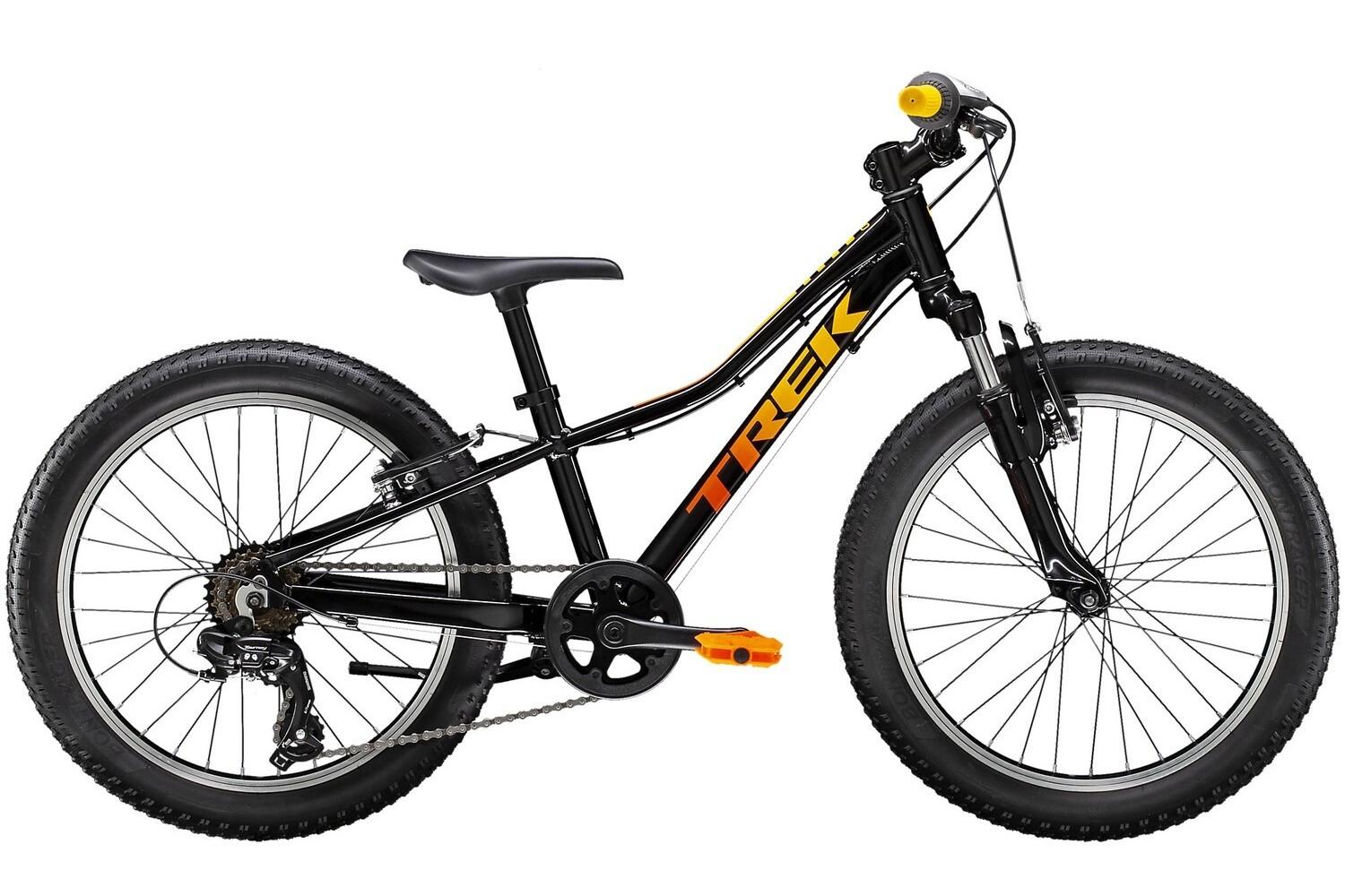 Детский велосипед Trek PreCaliber 20 7sp Boys, год 2022, цвет Черный