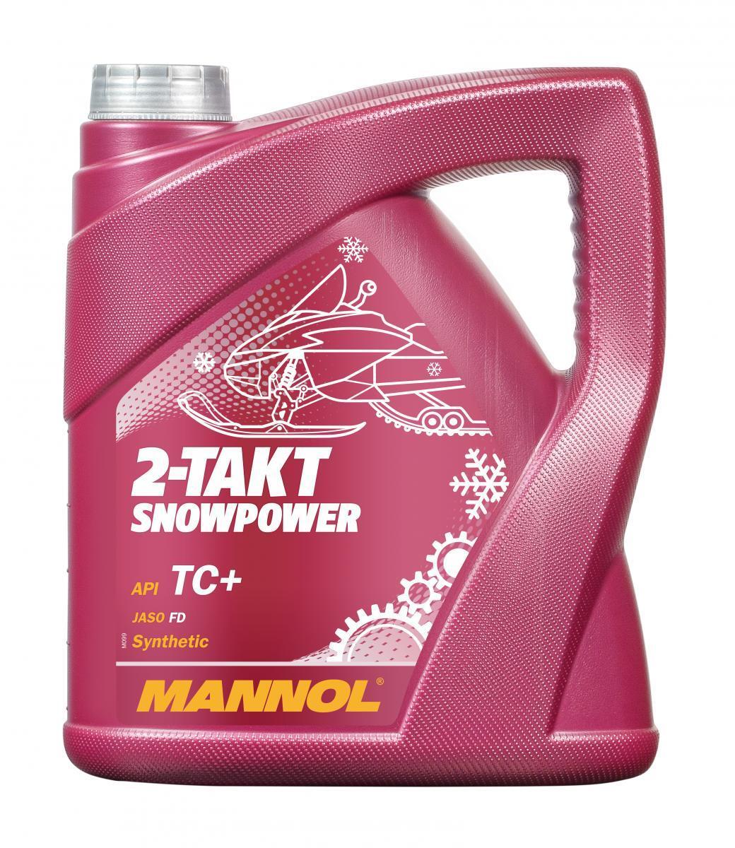 MANNOL Snowpower Масло моторное, Синтетическое, 4 л