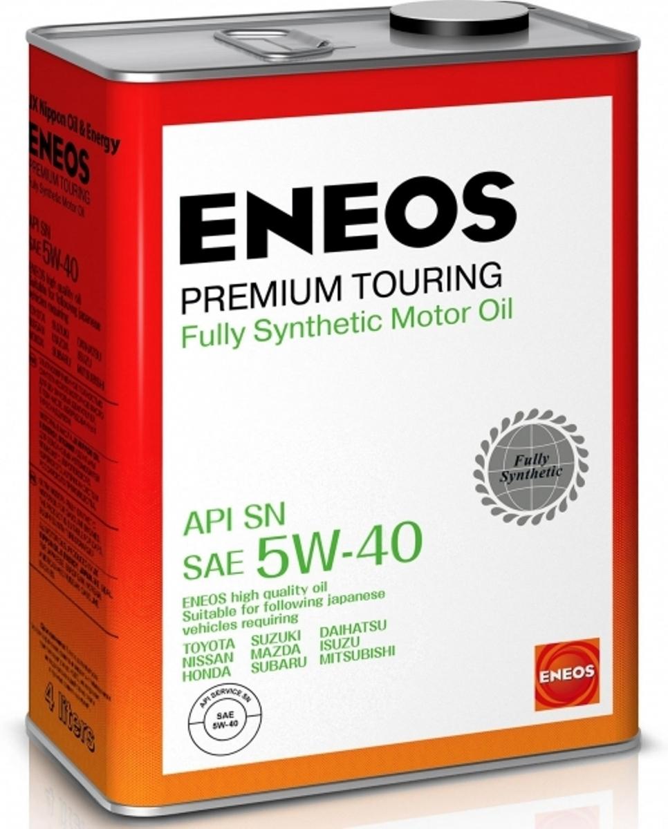 ENEOS PREMIUM TOURING FULLY SYNTHETIC 5W-40 Масло моторное, Синтетическое, 4 л