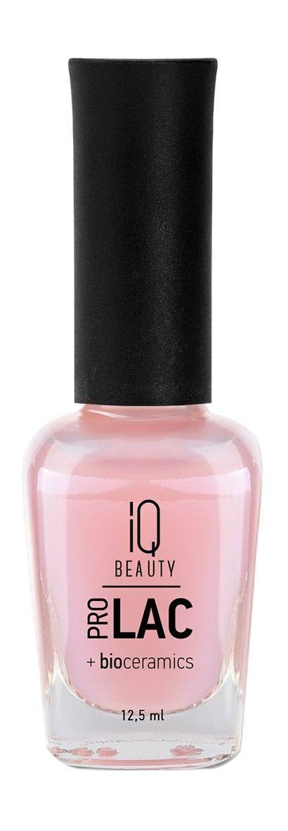 IQ BEAUTY Лак для ногтей укрепляющий с биокерамикой Nail polish PROLAC+bioceramics, 12,5 мл, 003