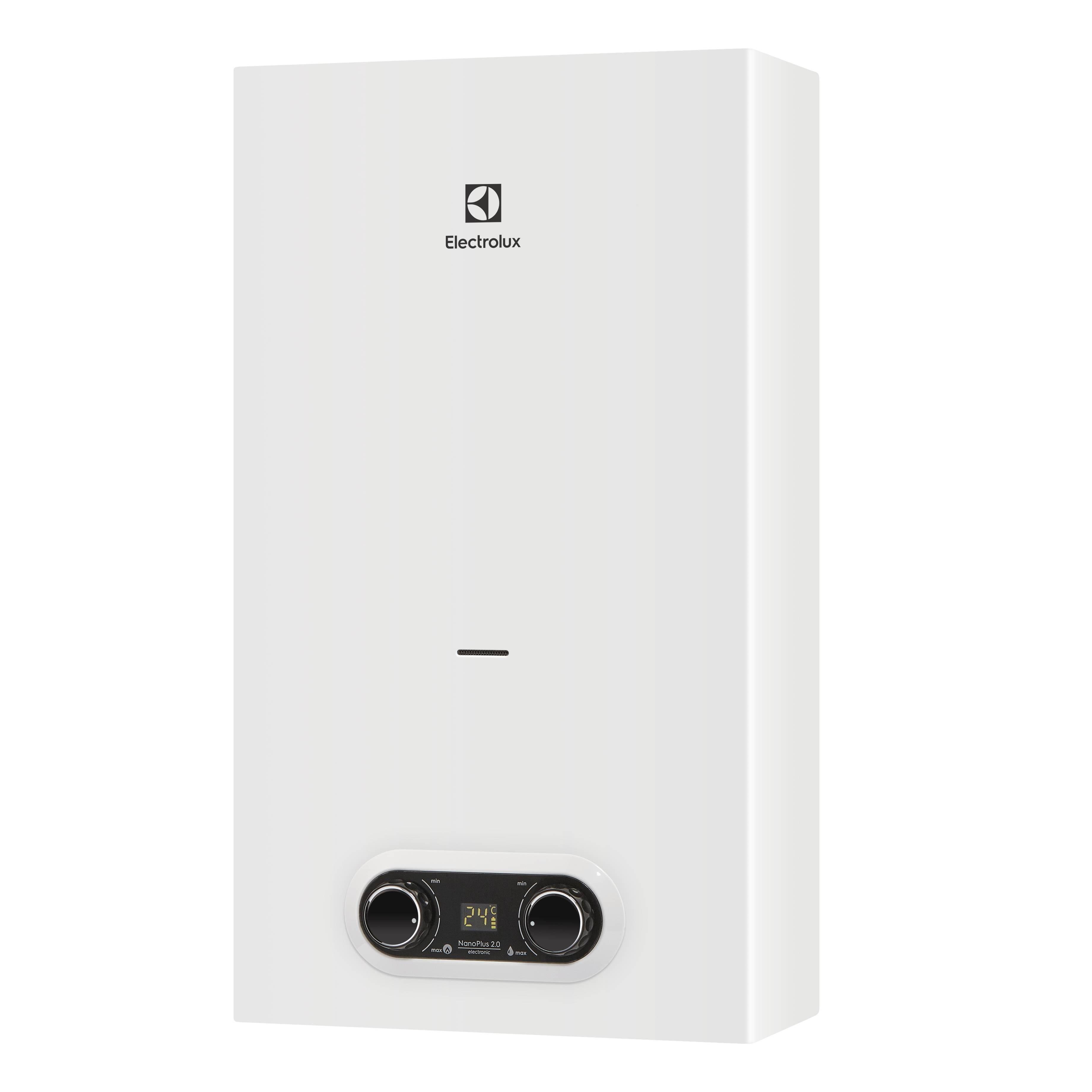 Газовая колонка Electrolux GWH 10 NanoPlus 2.0, на батарейках 10л/мин