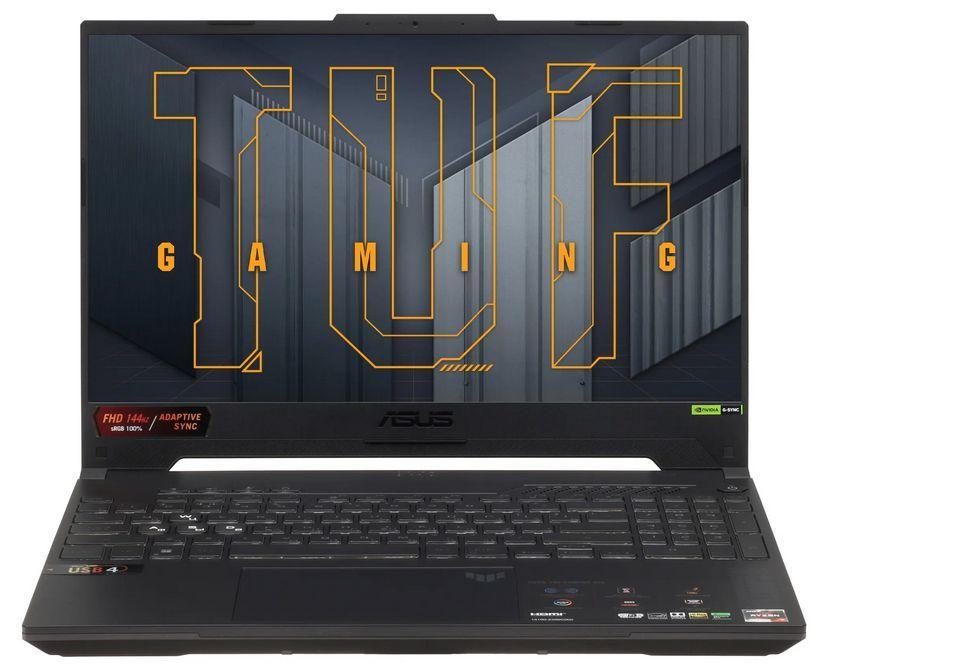 ASUS TUF Gaming A15 FA507NV-LP023 (90NR0E85-M002A0) Игровой ноутбук 15,6", AMD Ryzen 7 7735HS, RAM 16 ГБ, SSD 512 ГБ, NVIDIA GeForce RTX 4060 для ноутбуков (8 Гб), Без системы, (90NR0E85-M002A0), серый, Русская раскладка