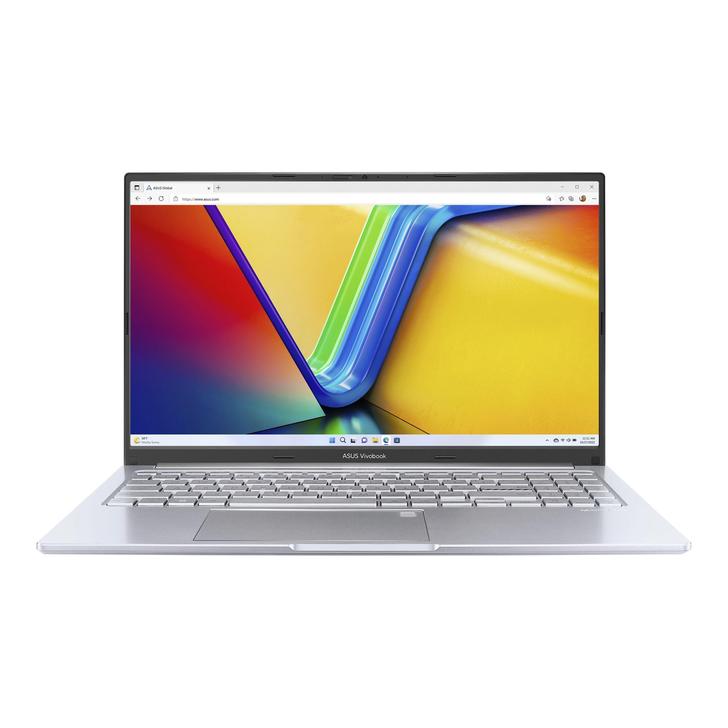 ASUS VivoBook 15 X1502ZA-BQ1949 Ноутбук 15.6", Intel Core i7-12700H, RAM 16 ГБ, SSD 512 ГБ, Intel Iris Xe Graphics, Без системы, (90NB0VX2-M02SN0), серебристый, Русская раскладка