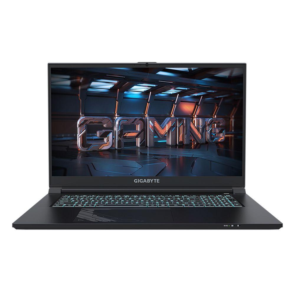 Gigabyte G7 MF Игровой ноутбук 17.3", Intel Core i5-12500H, RAM 16 ГБ, SSD 512 ГБ, NVIDIA GeForce RTX 4050 для ноутбуков (6 Гб), Без системы, (MF-E2KZ213SD), черный, Русская раскладка