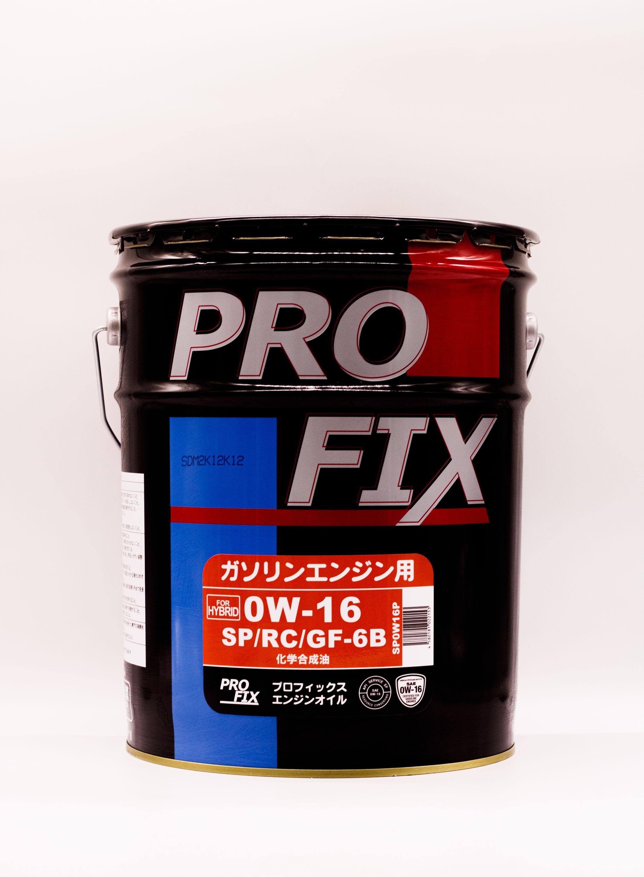 Profix 0W-16 Масло моторное, Синтетическое, 20 л