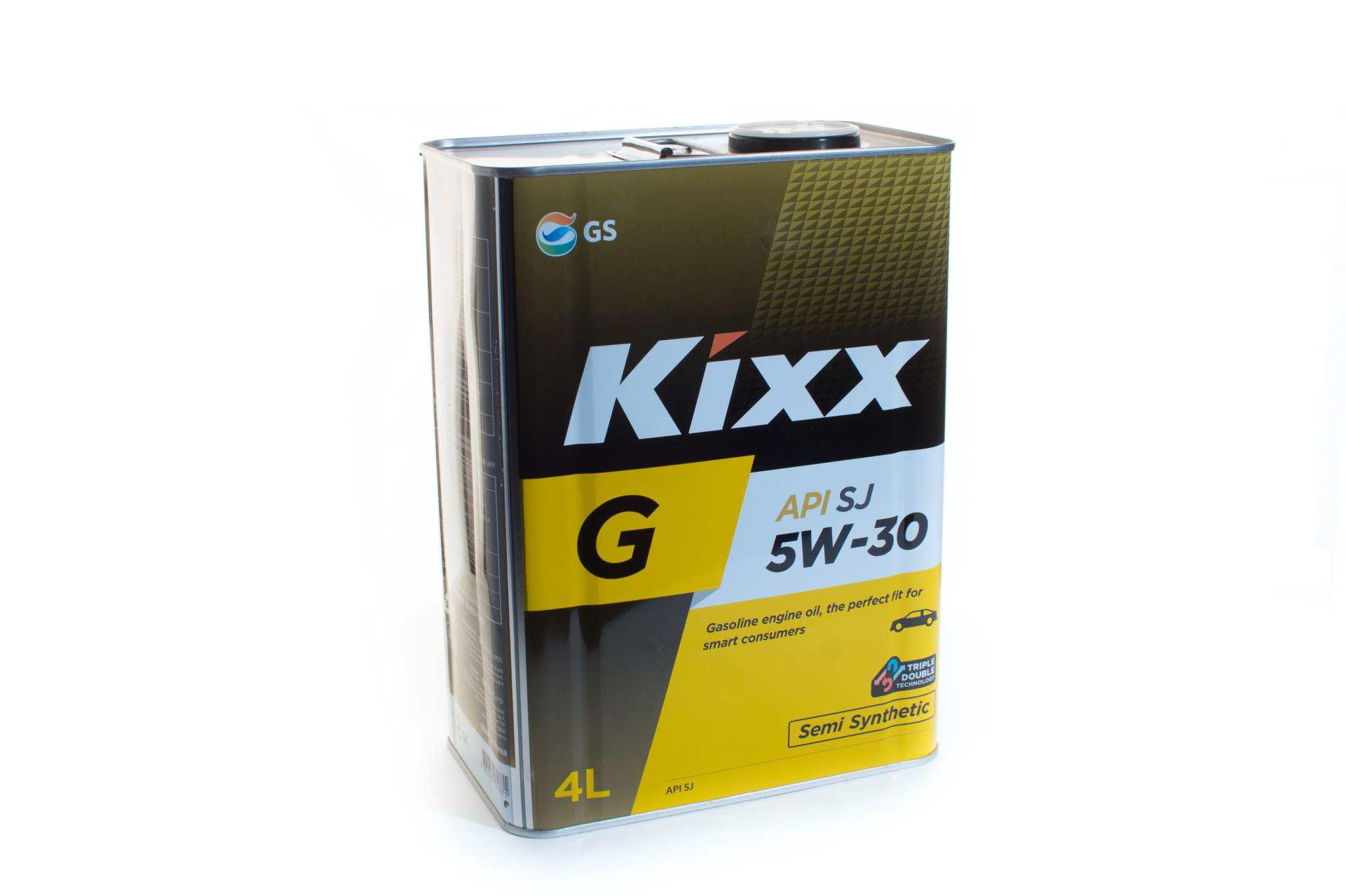 Kixx G SJ 5W-30 Масло моторное, Полусинтетическое, 4 л