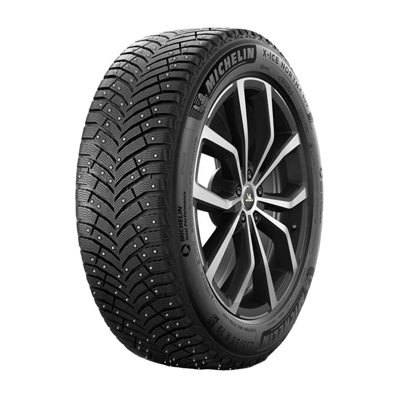 MICHELIN | MICHELIN Шина X-Ice North 4 SUV Шины  зимние 235/55  R20 105T Шипованные