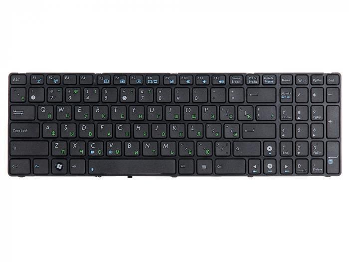 Клавиатура ZeepDeep для Asus K52, K53, K54, N50, N51, N52, N53, N60, N61, N70, N71, N73, N90, P52, P53, K72, K73, A52, A54, A72, UL50, W90, F50, X52, X54, X55, X75V, PRO5AVn, PRO64Vg 04GN0K1KRU00-1 04GN0K1KRU00-2 Black, (горизонтальный Enter)