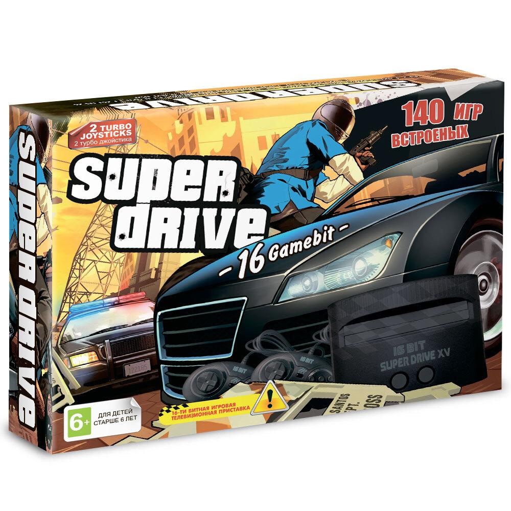 16 GameBit | Игровая приставка 16 bit Super Drive GTA + 140 игр