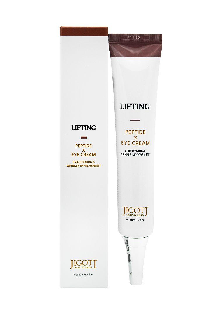 JIGOTT Крем с лифтинг эффектом для век с пептидами Lifting Peptide Eye Cream, 50мл