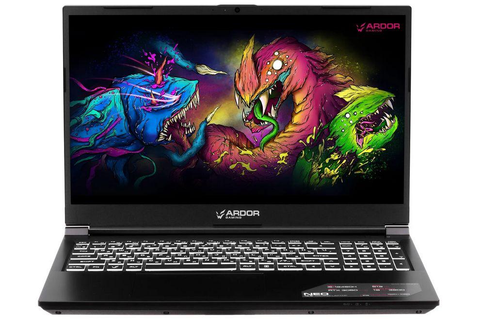 ARDOR Gaming NEO G15-I5ND300 (NEO G15-I5ND300) Игровой ноутбук 15,6", Intel Core i5-12450H, RAM 16 ГБ, SSD 512 ГБ, NVIDIA GeForce RTX 3050 для ноутбуков (4 Гб), Без системы, (NEO G15-I5ND300), черный, Русская раскладка