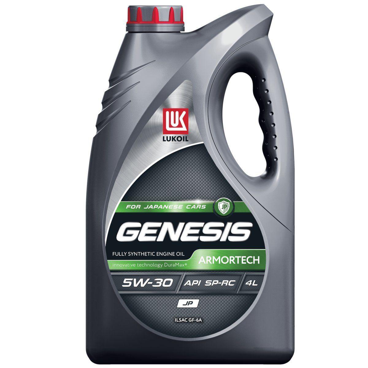 ЛУКОЙЛ (LUKOIL) Genesis Armortech JP 5W-30 Масло моторное, Синтетическое, 4 л