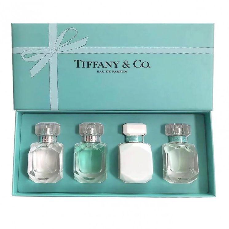 Парфюмерная вода ,Tiffany&Co 4*30, Тиффани,Туалетная вода для женщин,подарок , новый год,набор 4*30мл