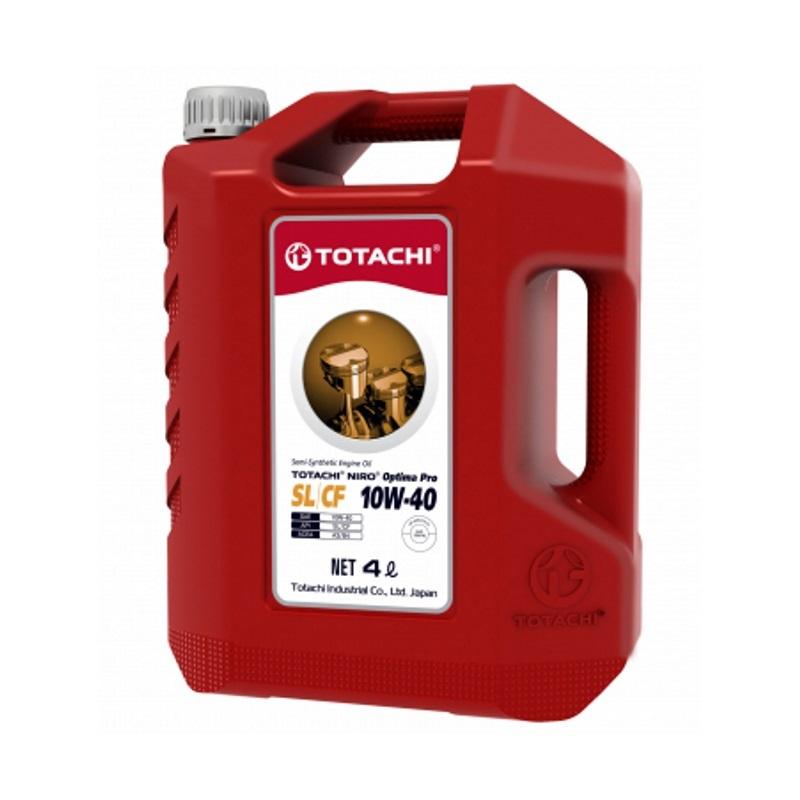 TOTACHI | TOTACHI NIRO OPTIMA PRO 10W-40 Масло моторное, Полусинтетическое, 4 л