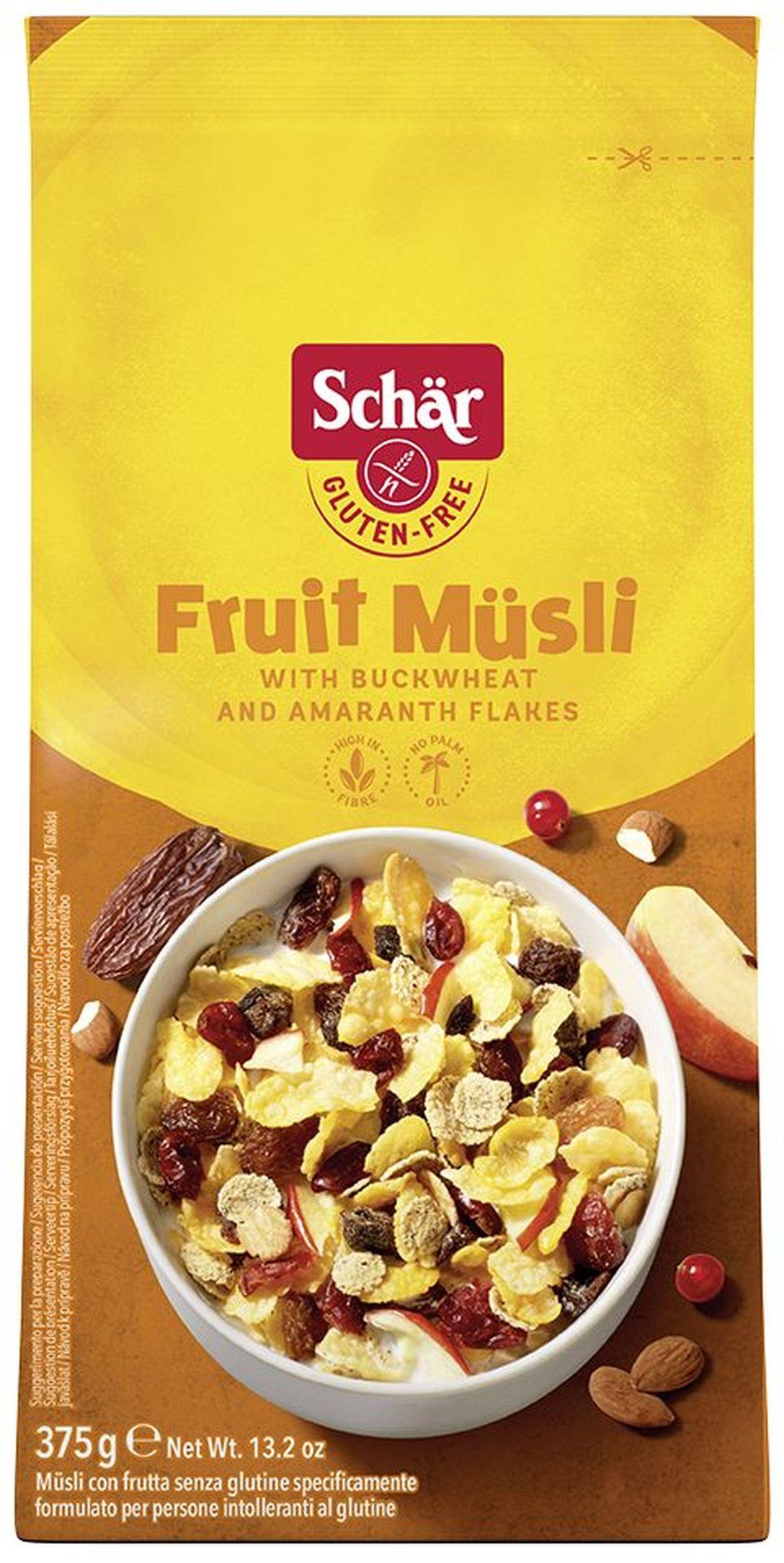 Мюсли фруктовые "Fruit musli ", ТМ "Schar", 375 г