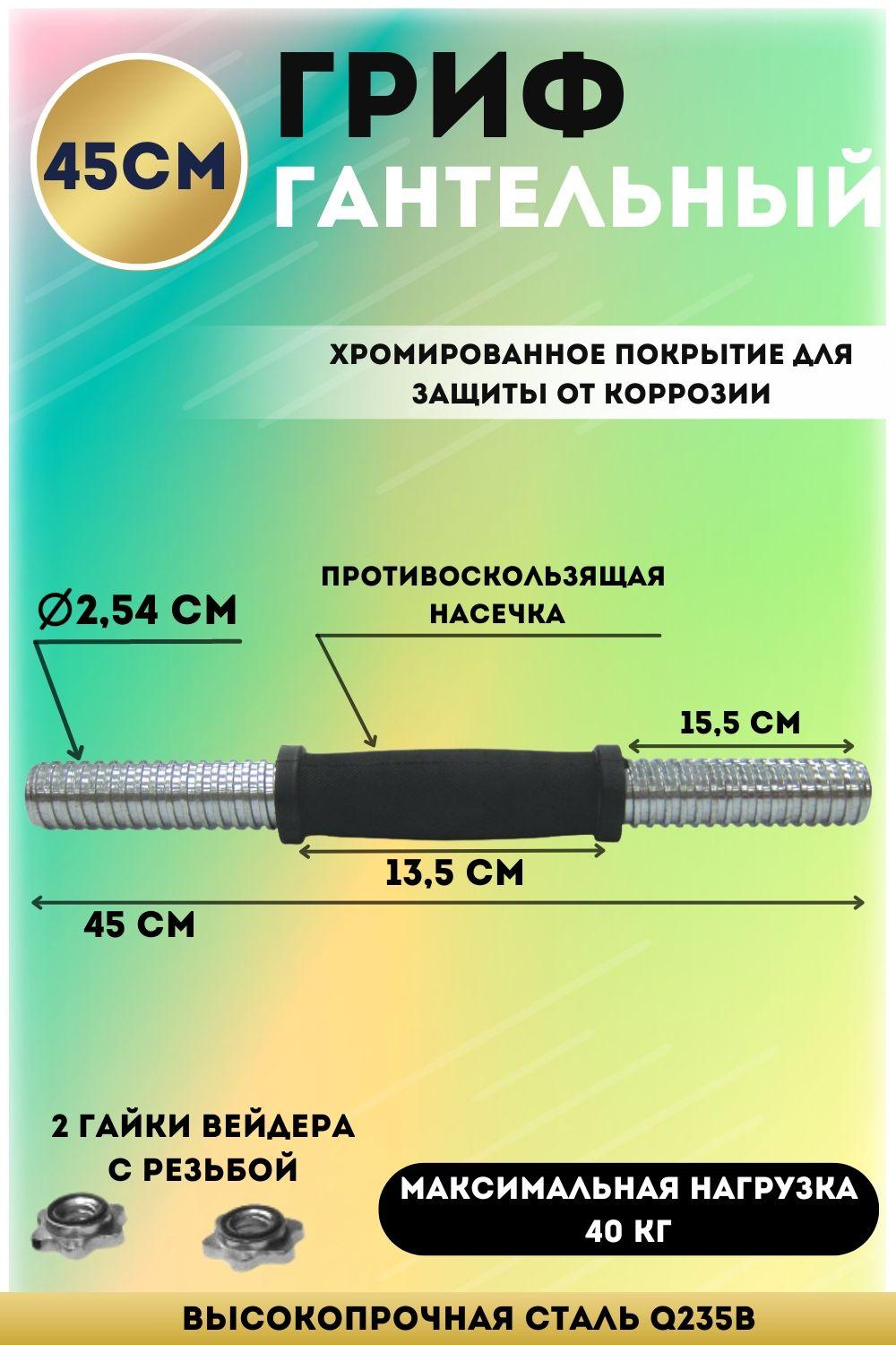 SportElite Гриф гантельный