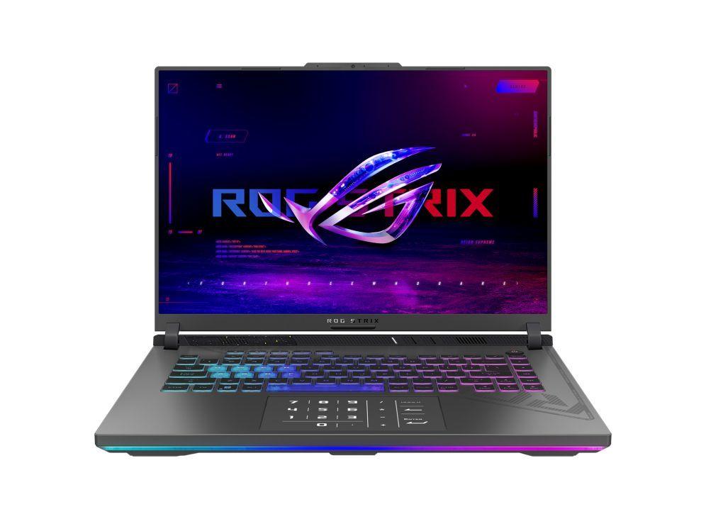 ASUS ROG Strix G16 G614JV-N4190 Игровой ноутбук 16", Intel Core i7-13650HX, RAM 16 ГБ, SSD 512 ГБ, NVIDIA GeForce RTX 4060 (8 Гб), Без системы, (90NR0C61-M00YZ0), серый, Русская раскладка