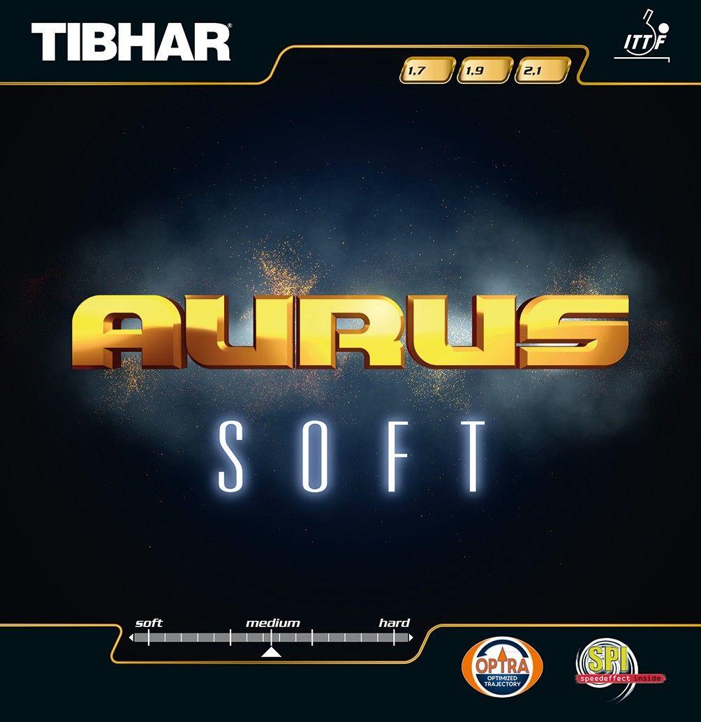 Накладка для ракетки Tibhar Aurus Soft 2.1 black