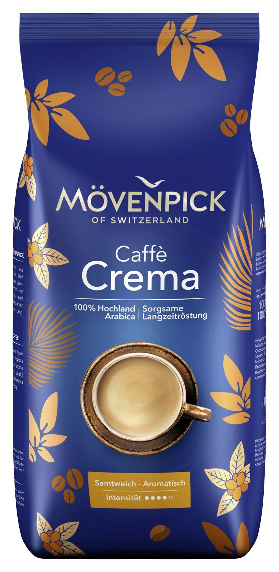 Movenpick Caffe Crema 1000г зерно