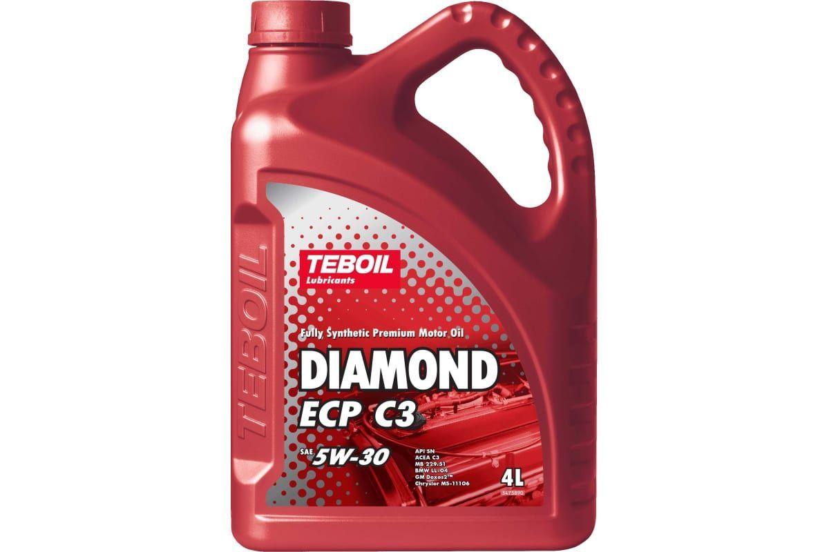 TEBOIL Diamond ECP C3 5W-30 Масло моторное, Синтетическое, 4 л