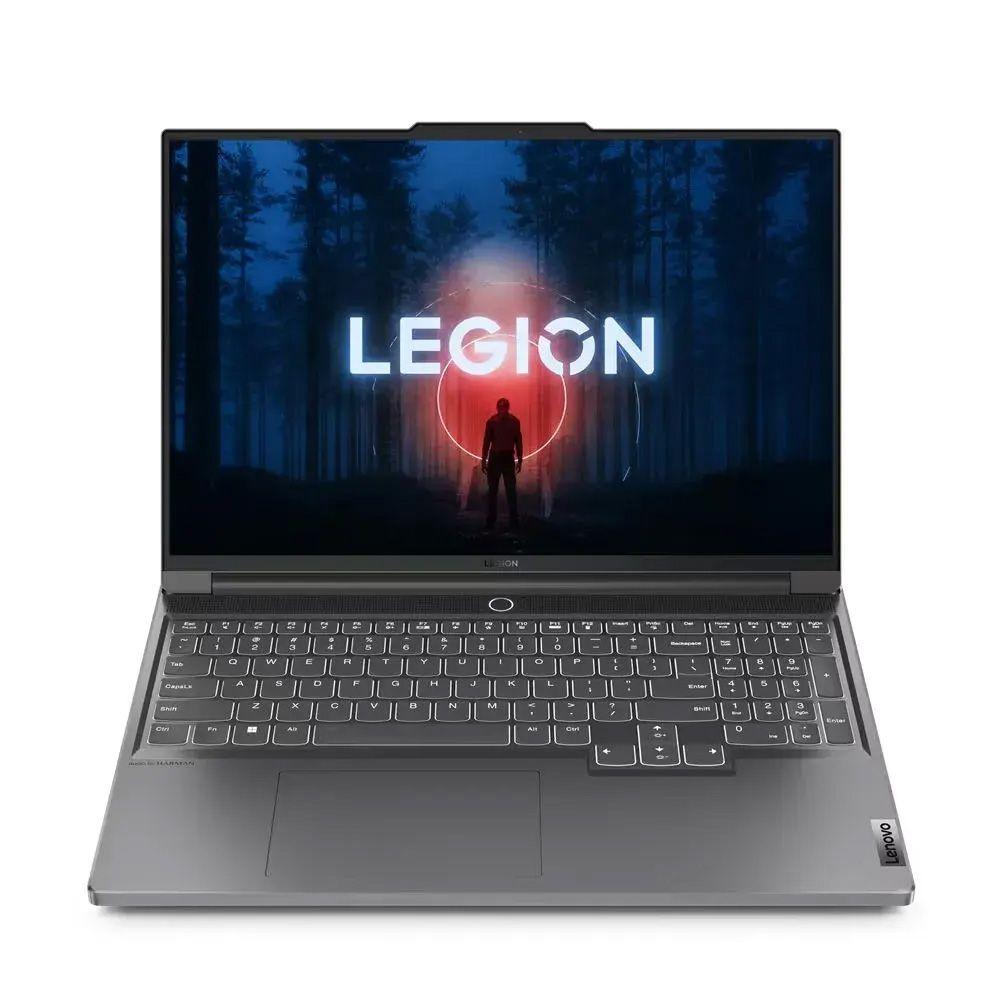 Lenovo Legion Slim 5 16AHP9 Игровой ноутбук 16", AMD Ryzen 7 8845HS, RAM 32 ГБ, SSD 1024 ГБ, NVIDIA GeForce RTX 4060 для ноутбуков (8 Гб), Без системы, (83DH005NRK), серый, Русская раскладка