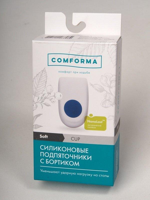 Силиконовые подпяточники с бортиком С 2406 (2шт) р-р M (38-42) Comforma