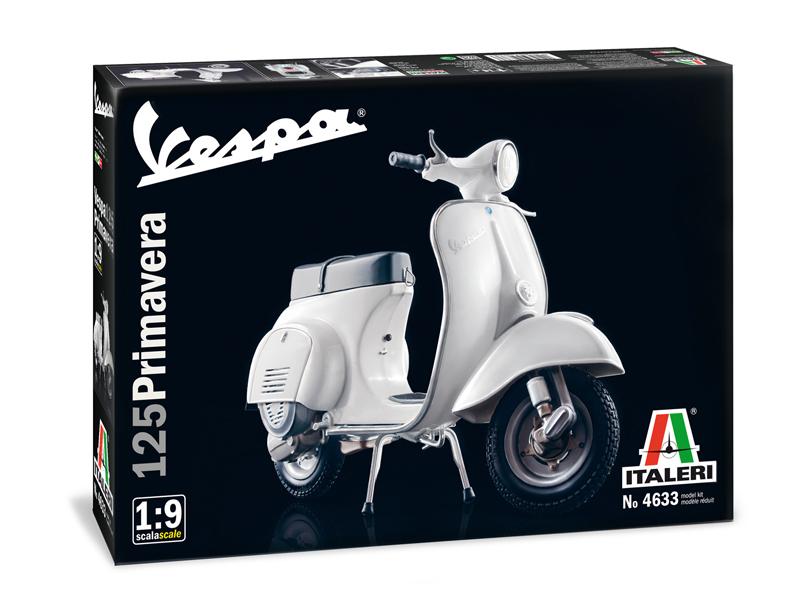 Сборная модель "VESPA 125 PRIMAVERA" (1:9), артикул 4633