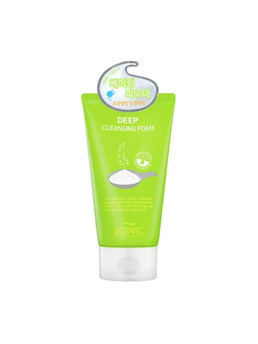 SCINIC Пенка для умывания с содой для глубокого очищения пор Scinic Deep Cleansing foam