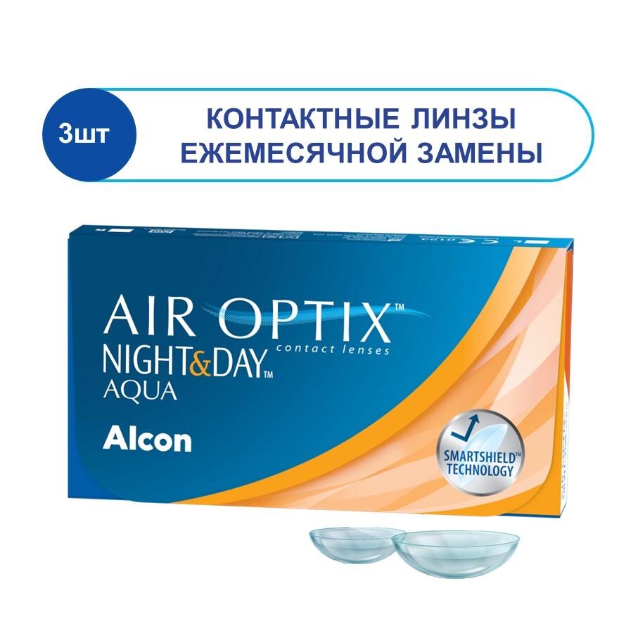 Air Optix (Alcon) Контактные линзы, -1.50, 8.6, 1 месяц