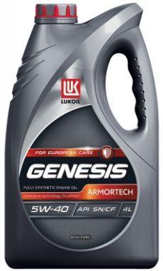 ЛУКОЙЛ (LUKOIL) GENESIS ARMORTECH 5W-40 Масло моторное, Синтетическое, 4 л