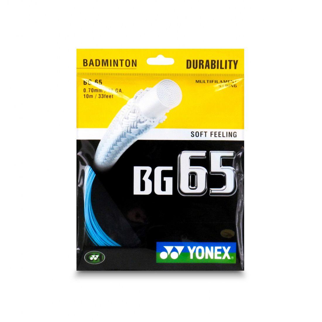 Струна для бадминтона Yonex BG-65 (10м.) Turquoise