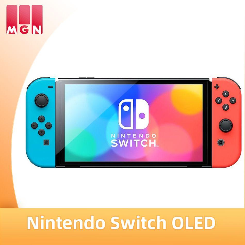 Игровая приставка Nintendo Switch OLED 64 ГБ , глобальная версия Поддержка русского