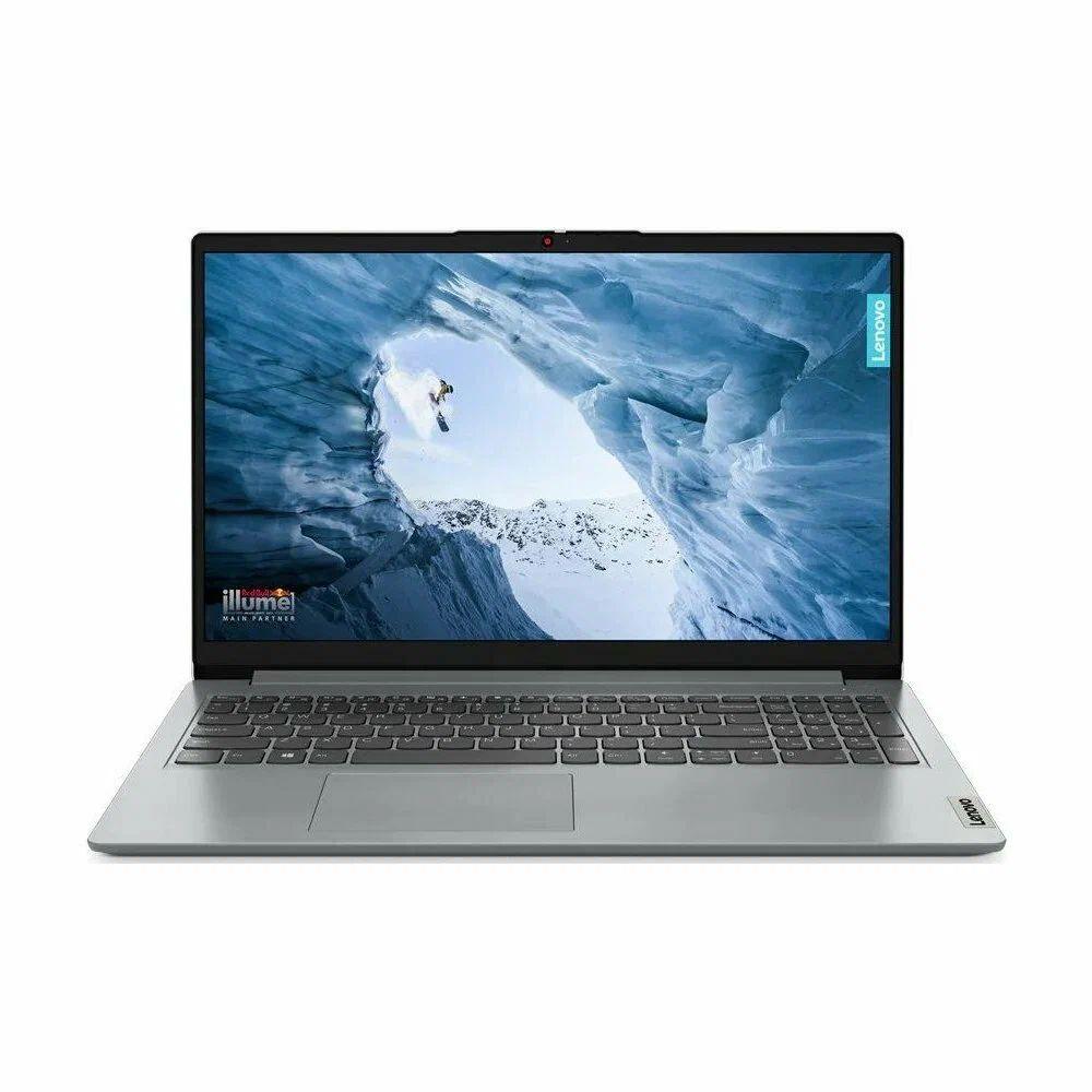 Lenovo IdeaPad 1 15IAU7 Ноутбук 15.6", Intel Core i3 1215U, RAM 8 ГБ, SSD 256 ГБ, Intel UHD Graphics, Windows Home, (82QD00ELUE), серый, Русская раскладка