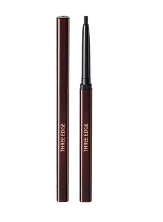 The Saem, Подводка для глаз 3 Edge Pencil Eyeliner 02 Dark Brown