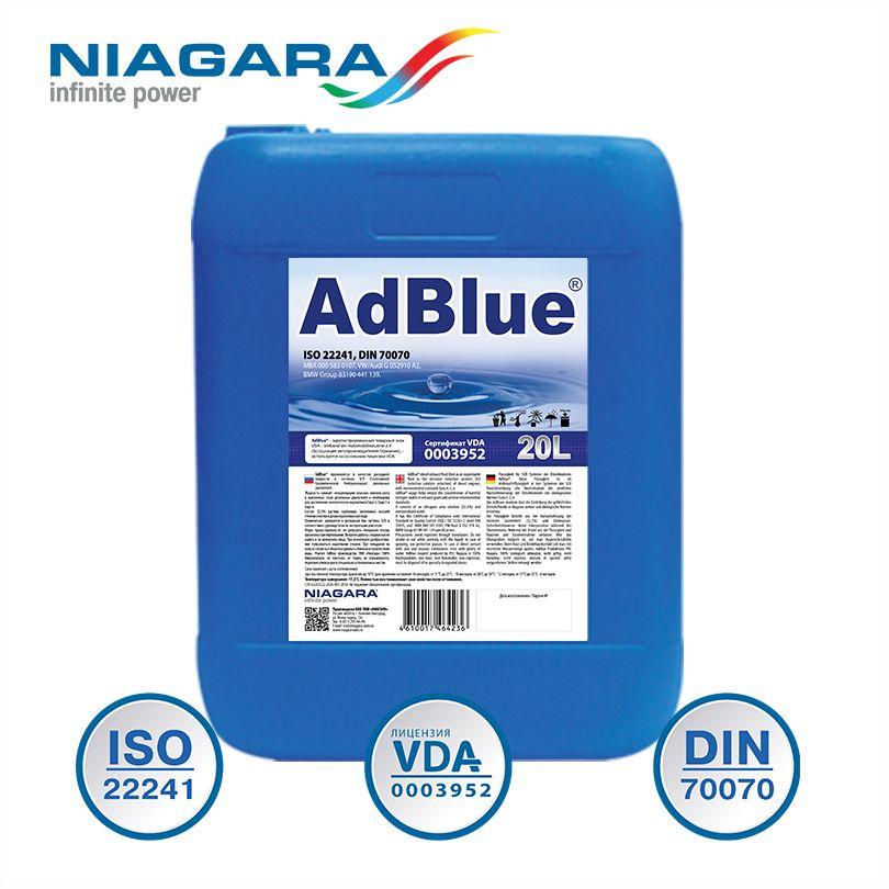 Жидкость AdBlue (водный раствор мочевины) для систем SCR 20 л.