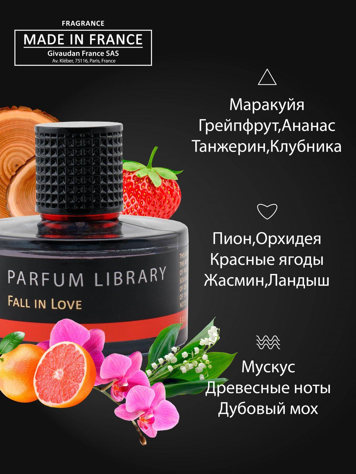 Парфюмерная вода женская 60 мл. Parfum Library Fall in Love