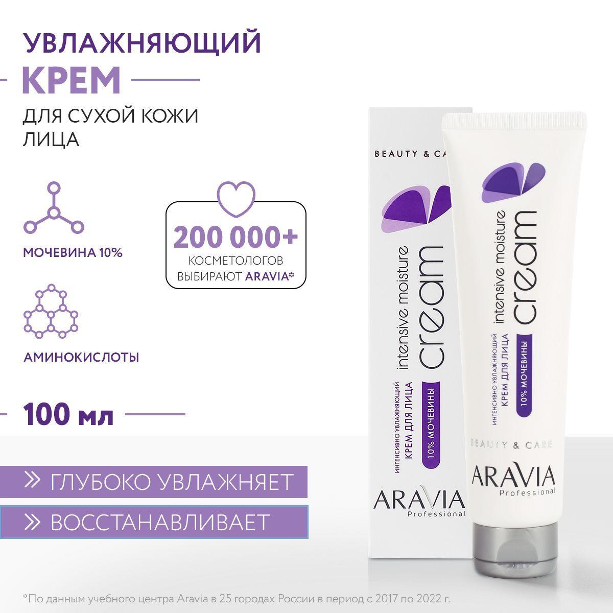 ARAVIA Professional Крем для лица интенсивно увлажняющий с мочевиной, 100 мл