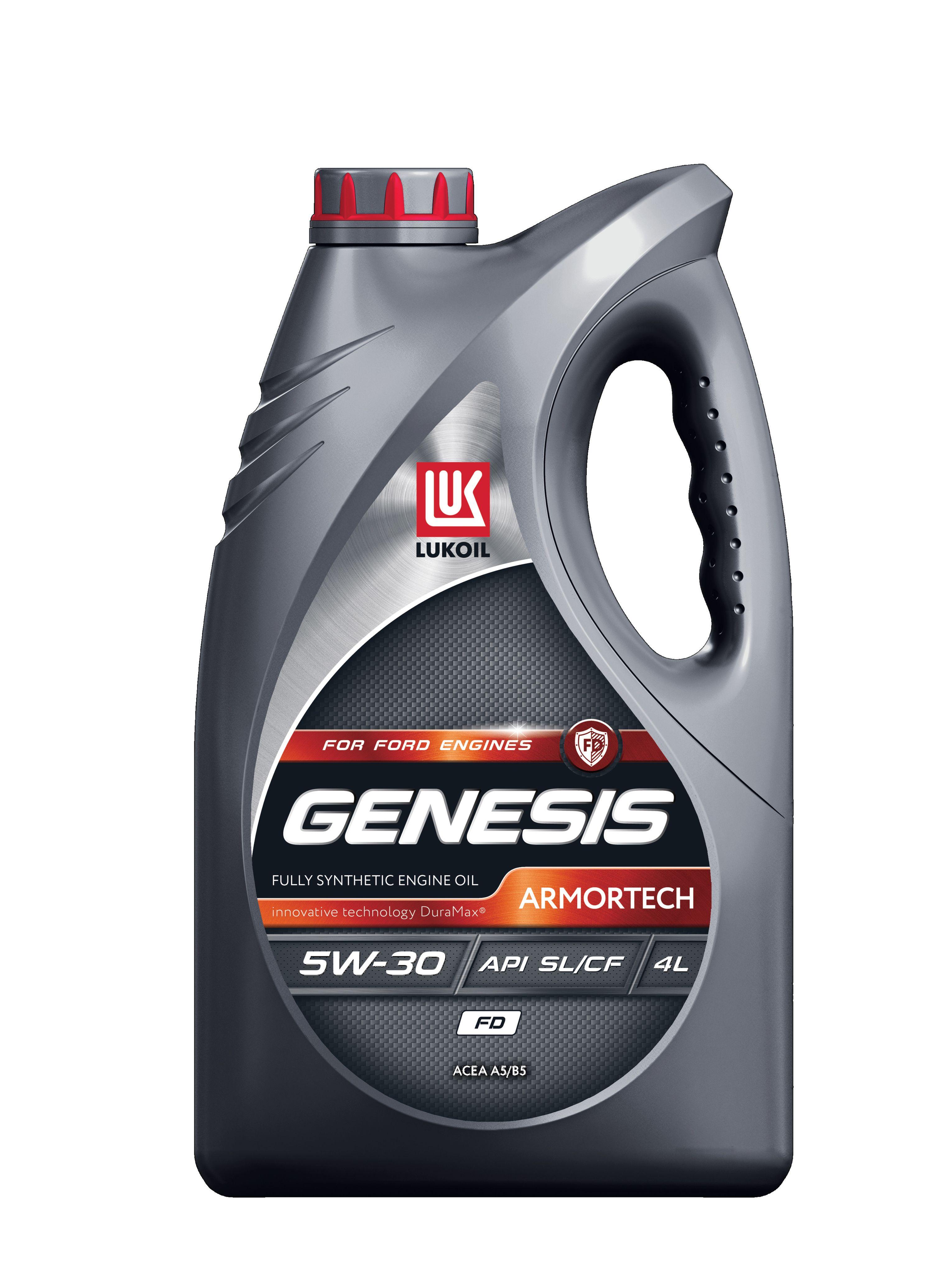 ЛУКОЙЛ (LUKOIL) GENESIS ARMORTECH FD 5W-30 Масло моторное, Синтетическое, 4 л