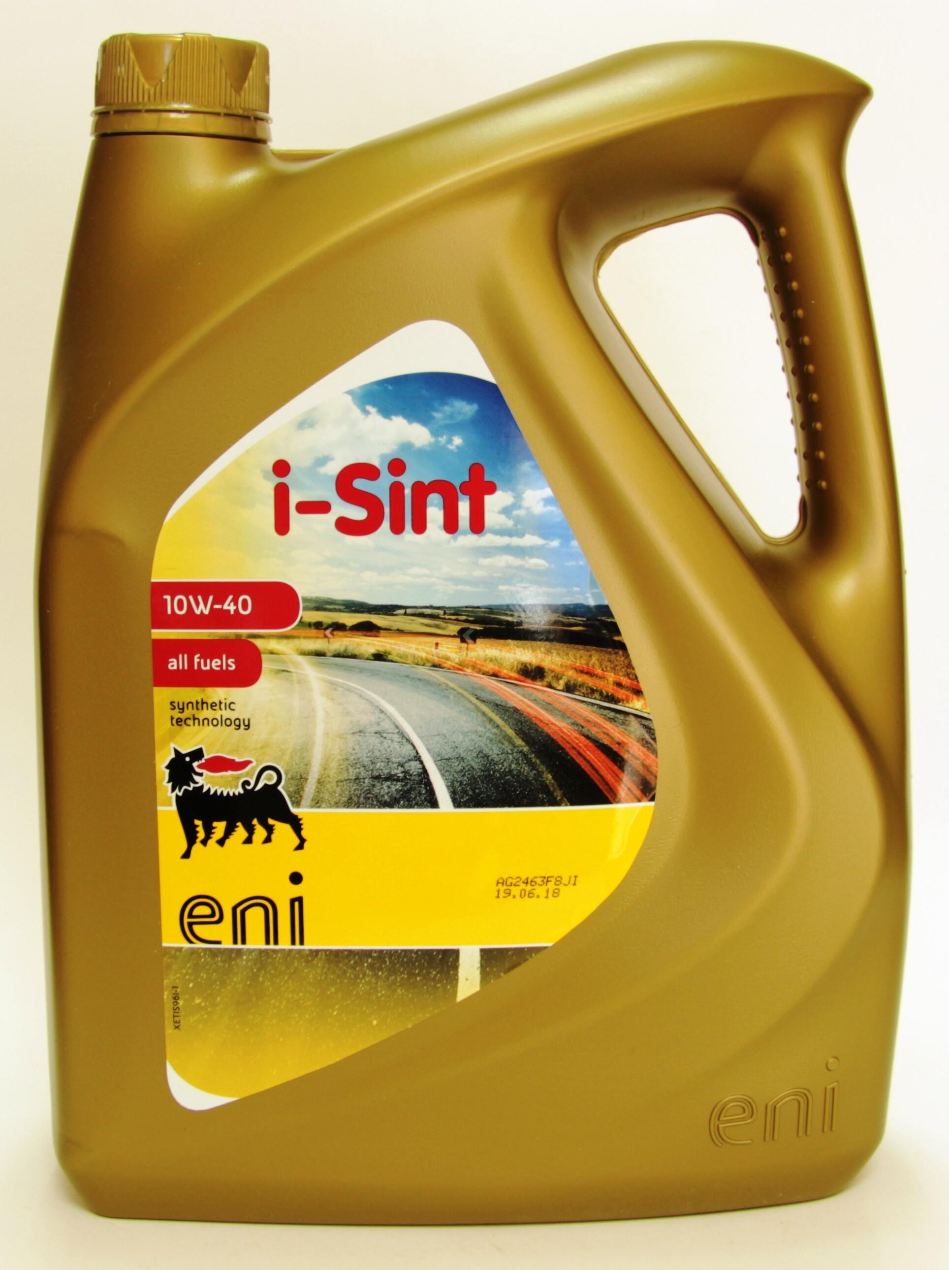 Eni I-SINT 10W-40 Масло моторное, Полусинтетическое, 4 л