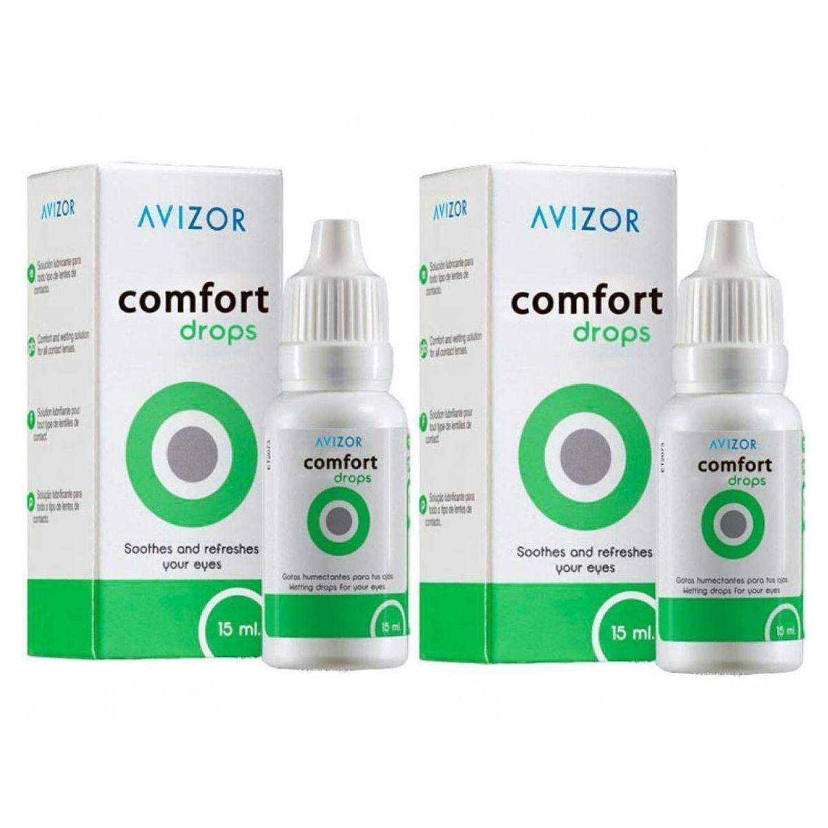 Капли Avizor Comfort Drops (15 ml) 2 штуки