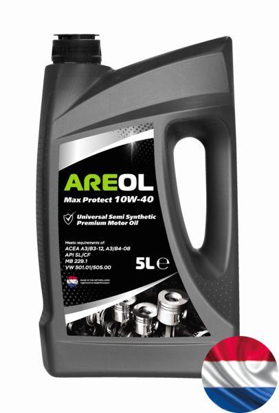 AREOL | AREOL Max Protect 10W-40 Масло моторное, Полусинтетическое, 5 л